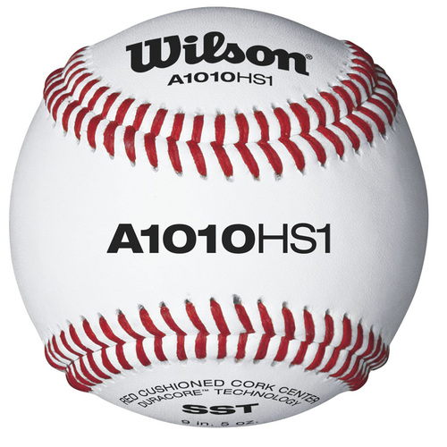 Wilson WTA1010 BHS1 High School/College Leather Game Baseballs