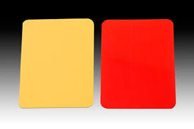 Kwik Goal Red and Yellow Soccer Cards