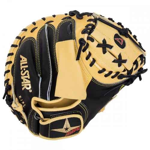 Allstar Pro CM3000 Series Baseball Catchers Mitts BLACK/TAN 32&quot;