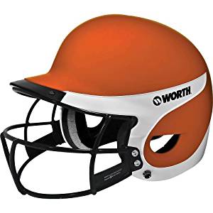 Worth Liberty Matte Away Batting Helmet With Face Mask